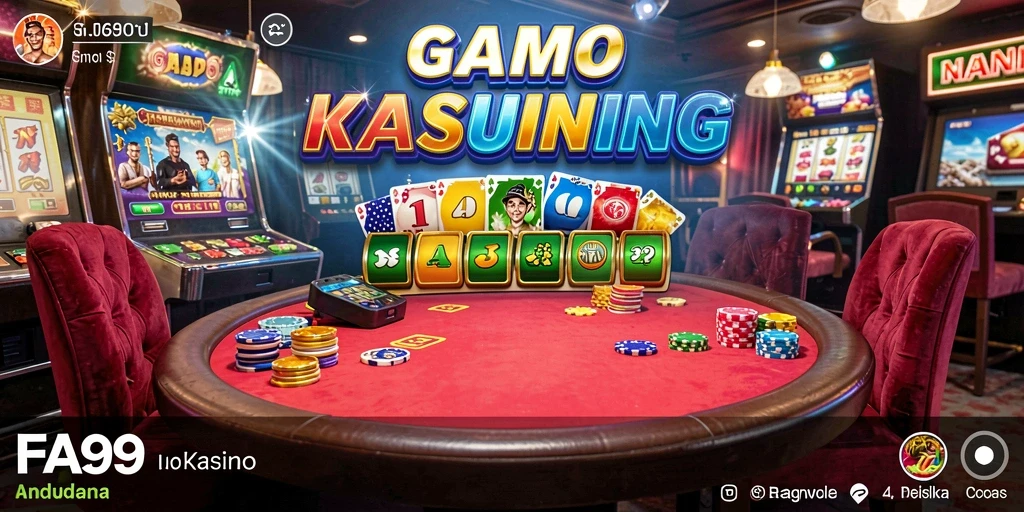 Tampilan gameplay FA99 yang dinamis dan menarik di dunia kasino.