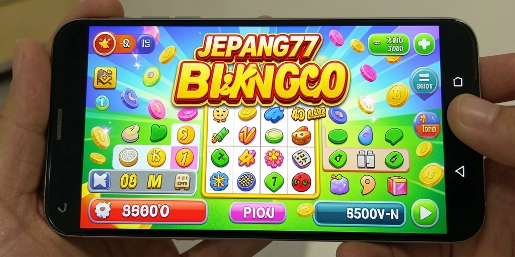 Screenshot gameplay JEPANG77 menunjukkan keseruan bermain Bingo.