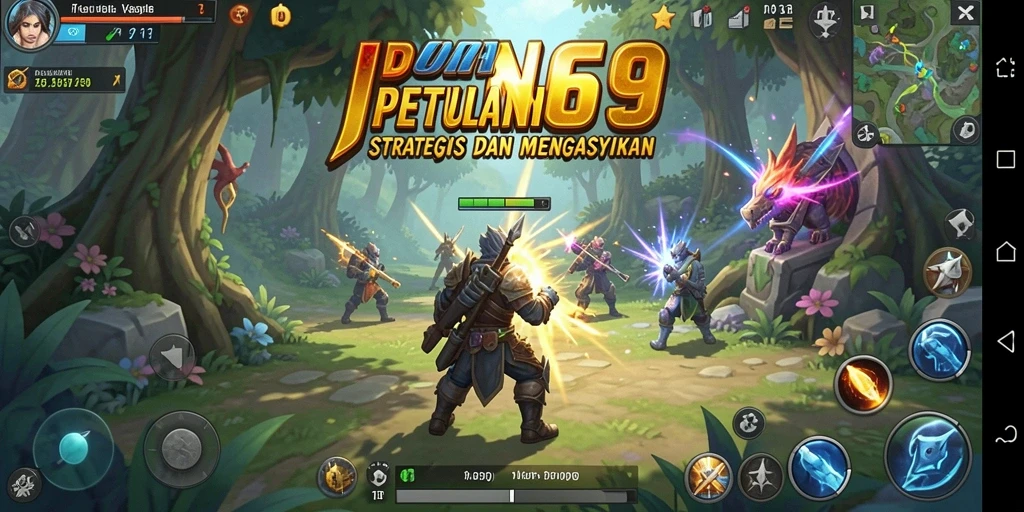 Tampilan gameplay JIN69 yang mendebarkan dan strategis.