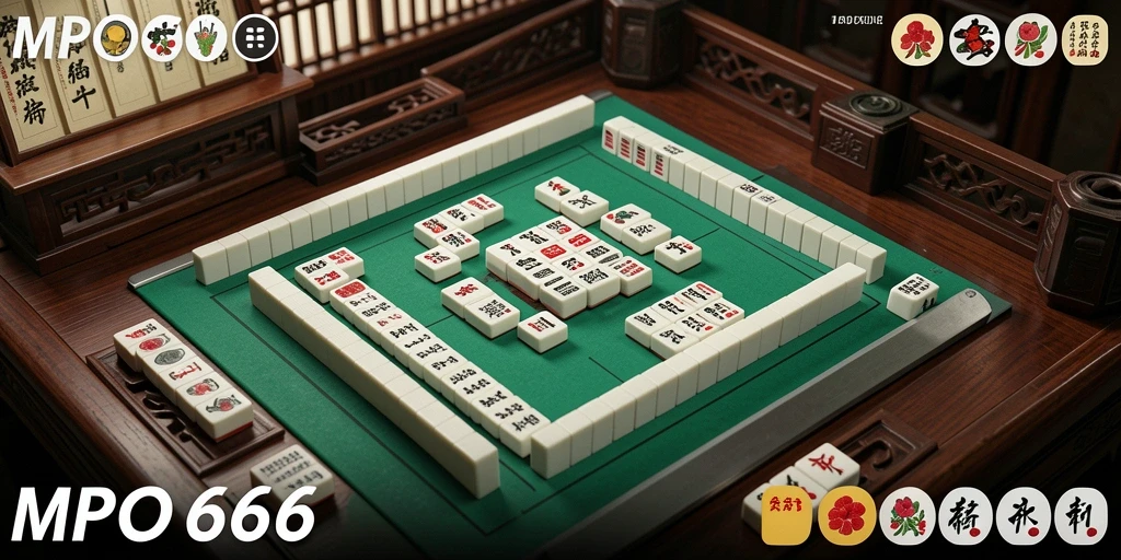 Screenshot MPO666 menampilkan gameplay Mahjong yang seru dan menarik.