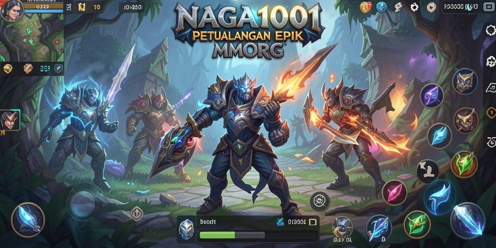 Gameplay seru NAGA1001 dalam dunia MMORPG yang menawan.