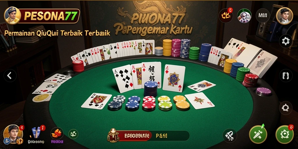Gameplay QiuQiu yang menarik dan seru dalam PESONA77.