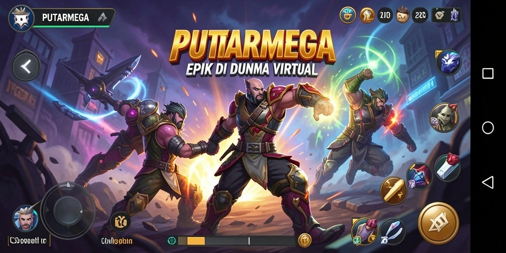 Tampilkan aksi seru dalam pertarungan di PUTARMEGA.