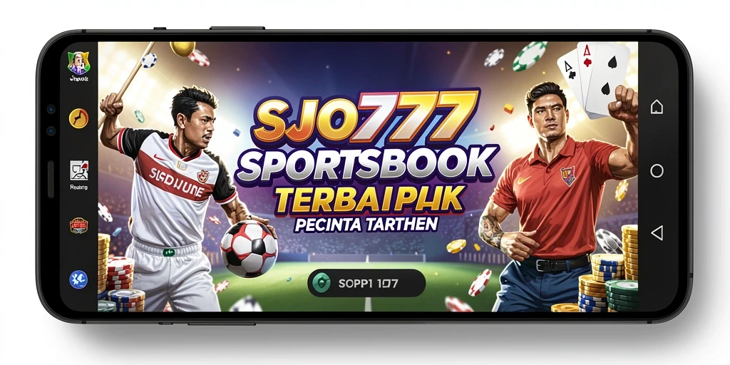 Tampilan menarik dari aplikasi SJO777 saat melakukan taruhan olahraga.