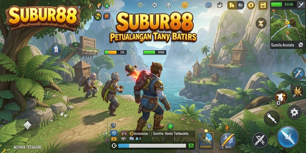 Screenshot SUBUR88 menampilkan keindahan dunia terbuka yang menakjubkan.