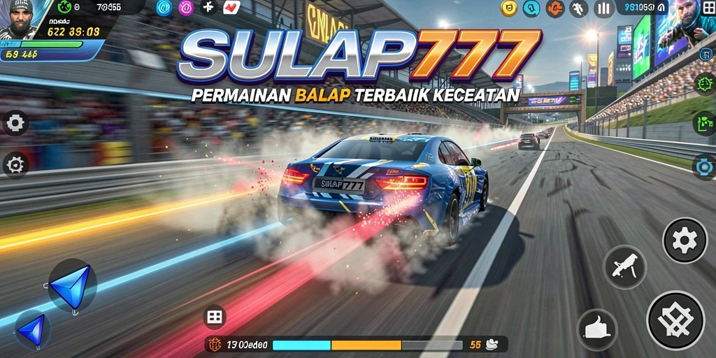 Tampilan epik gameplay balap dalam SULAP777 yang menegangkan.