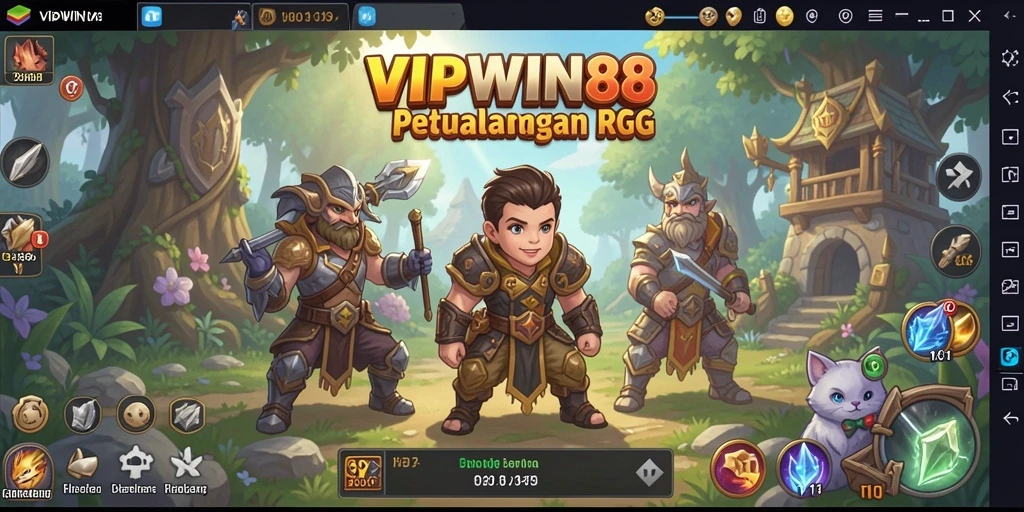 Gameplay <strong>VIPWIN88</strong> yang menakjubkan dengan pertarungan seru dan petualangan epik.