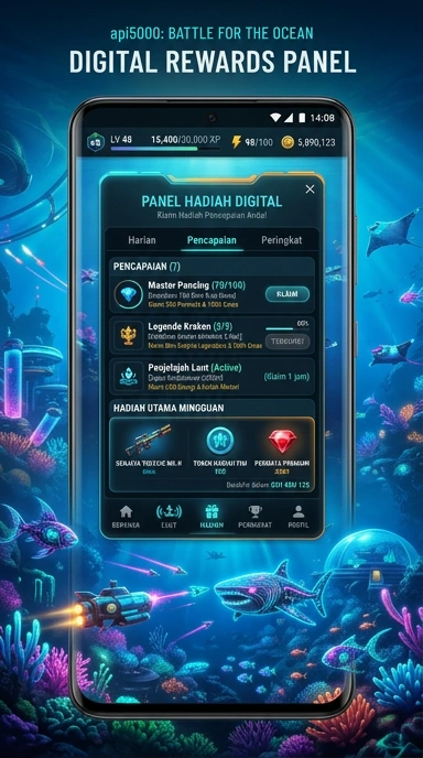Fasilitas pencarian cepat di aplikasi api5000 yang memudahkan pengguna.